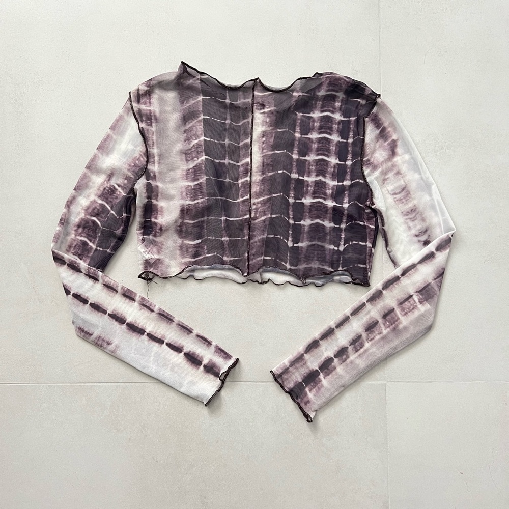 Mesh crop top